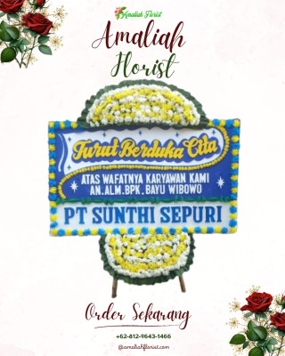 Papan Bunga Duka di Tinada
