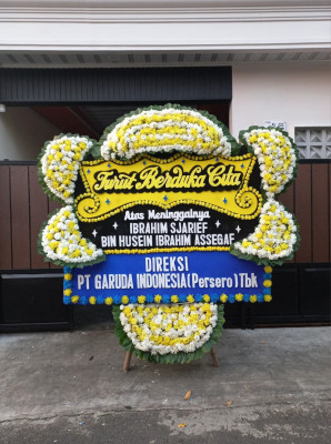 Papan Bunga Duka di Tinada
