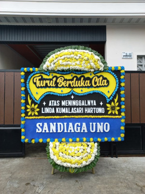 Papan Bunga Duka di Tinada